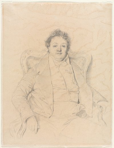 Charles Thevenin, efter Ingres av Anonymous