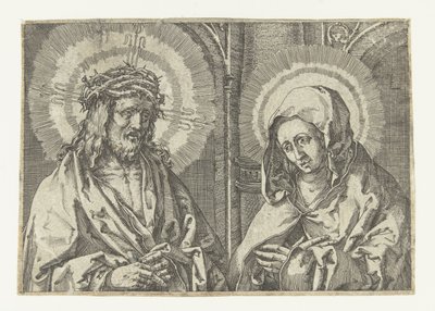 Kristus och Maria av Anonymous
