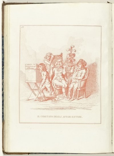 Comité voor Buitenlandse Zaken, 1795 Utrikesutskottet (titel på objekt) Hollandia Regenerata (Italiensk kopie) (serietitel) The regeneration of Holland: en spegel för alla regenererade folk (serietitel på objekt) av Anonymous