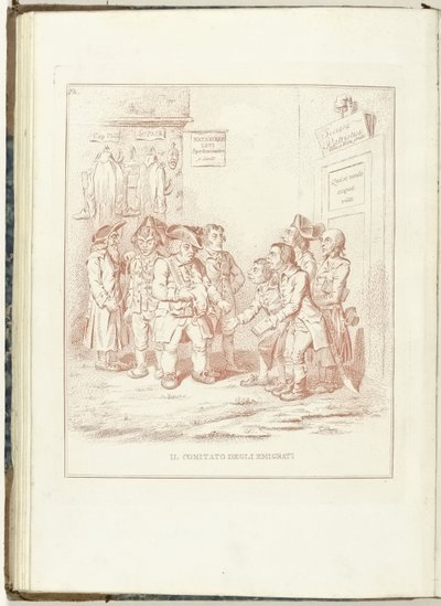 Kommittén för Uitgewekenen, 1795 Emigrantkommittén (titel på objekt) Hollandia Regenerata (Italiaanse kopia) (serietitel) The regeneration of Holland: en spegel för alla återskapade folk (serietitel på objekt) av Anonymous