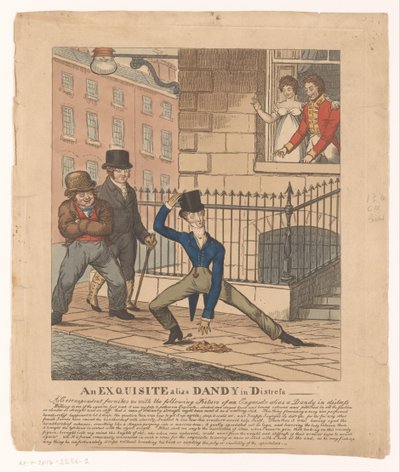 Dandy i nud En utsökt alias Dandy in Distress (titel på objekt) av Anonymous