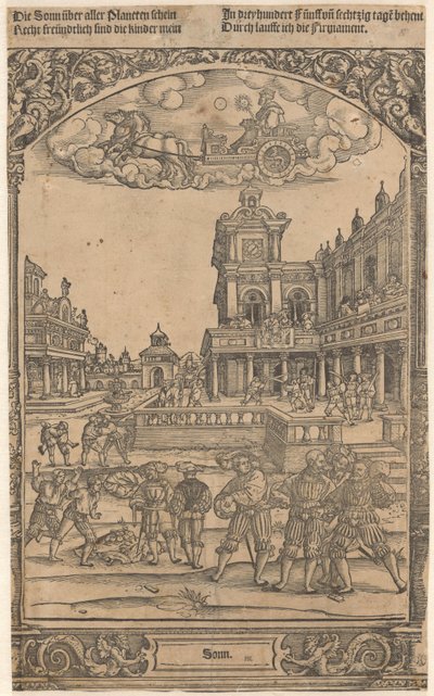 Solen och hans planetbarn Sonn (titel på objekt) De sju planeterna (serietitel) av Anonymous