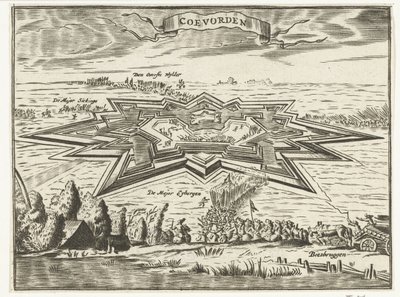 Stormningen av Coevorden, 1672 av Anonymous