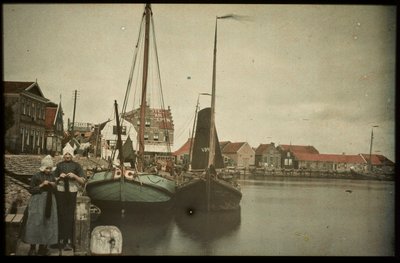 Hamnen i Volendam av Anonymous