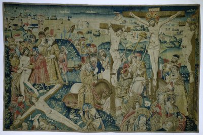 Korsfästelsen, från Kristi lidande The Passion of Christ (serietitel) av Anonymous