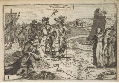 Den obotliga sjukdomen, 1673 Obotlig sjukdom / le Mal obotlig. 1673 (titel på objekt) av Anonymous
