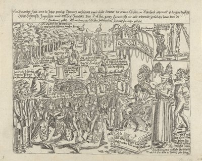 Hertigen av Albas tron, 1569 (kopia) av Anonymous