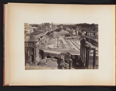 Forum Romanum i Rom, Italien Forum Romanum (titel på objekt) av Anonymous