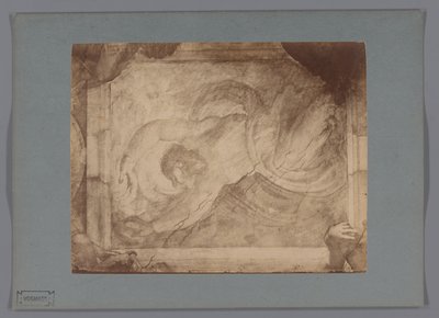 Fotoreproduktion av fresken The Separation of Dark and Light av Michelangelo i Sixtinska kapellet av Anonymous