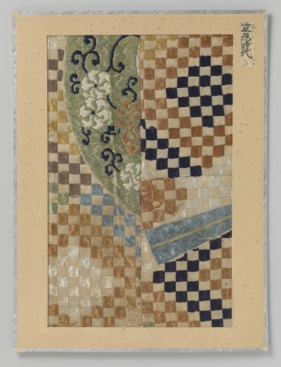 Fragment textil av Anonymous