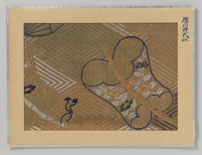 Fragment textil av Anonymous