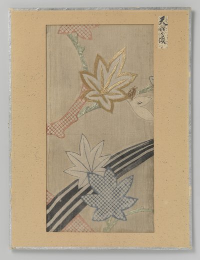 Fragment textil av Anonymous