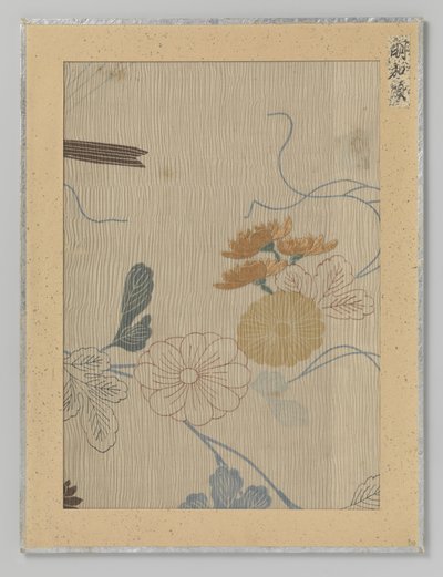 Fragment textil av Anonymous