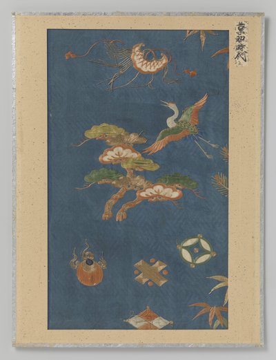 Fragment textil av Anonymous