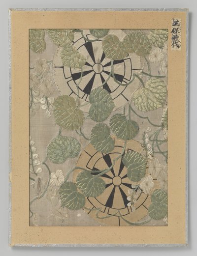 Fragment textil av Anonymous