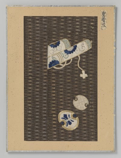 Fragment textil av Anonymous