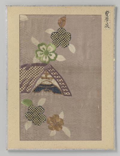 Fragment textil av Anonymous