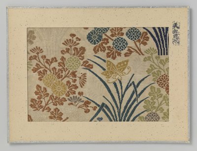 Fragment textil av Anonymous