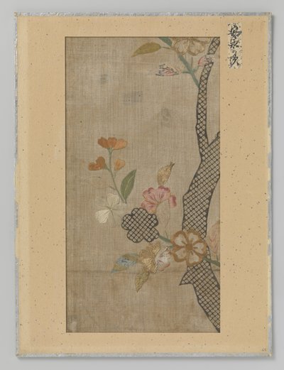 Fragment textil av Anonymous