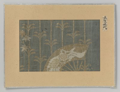 Fragment textil av Anonymous
