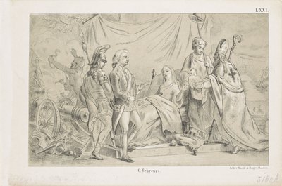 Prins Willem Frederik George, senare kung Vilhelm II, föds 1792 av Anonymous