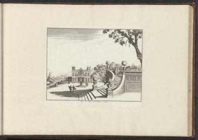 Utsikt över ett palats i Livorno Palais du Grand Duc de Florence i Livorne (titel på objektet) Palats och monument i Venedig, Livorno, Neapel och Rom (serietitel) av Anonymous