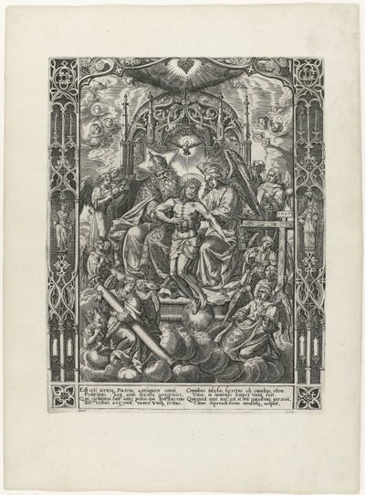 Holy Trinity (nådastolen) av Anonymous