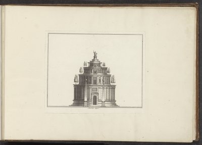 Augustus mausoleum i Rom Mausoleum Augusti (titel på objekt) Palats och monument i Venedig, Livorno, Neapel och Rom (serietitel) av Anonymous