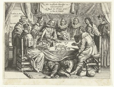 Spelet för Schenckenschans, 1635-1636 The Vorstelijcke Ravelspel om Schenckenschants / Le Ravel des Princes pour le Fort de Schentks (titel på objektet) av Anonymous