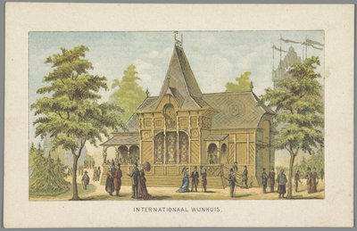 International Winery på världsutställningen i Amsterdam, 1883 International Winery (titel på objekt) Minne av Amsterdam 1883 (serietitel på objekt) av Anonymous