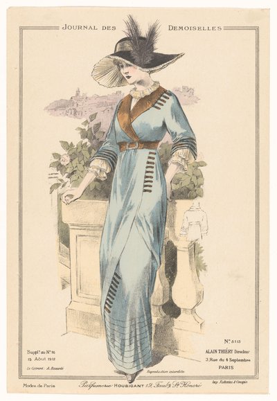 Journal des Demoiselles 15 augusti 1912, nr. 5113 av Anonymous