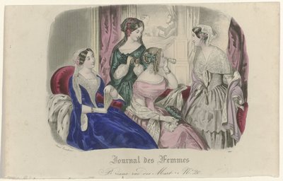 Kvinnotidning, 1840-1851, Pl. 1580 av Anonymous