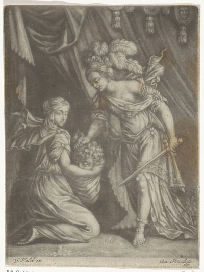 Judith med huvudet av Holofernes av Anonymous