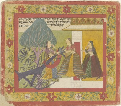 Krishna har förstört vagnsdemonen av Anonymous