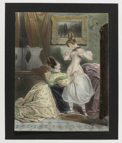 M.de of Corsets, ca. 1832: Det är på riktigt (...) av Anonymous
