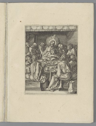 Senaste kvällsmålet The Little Pass (serietitel) Passio Christi Ab Alberto Durer Nürnbergfigur (serietitel) av Anonymous