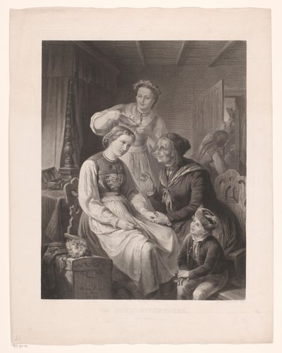 Le Suprême Bon Ton, 1800-1815, nr 21: Eleganten hos sin smed av Anonymous