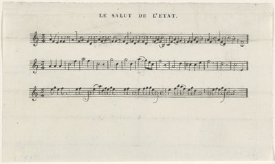 Sång till kronprinsen, 1830 Le salut de l