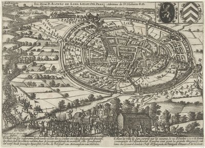 Lier tillfångatagen och övergiven av statens armé, 1595 av Anonymous