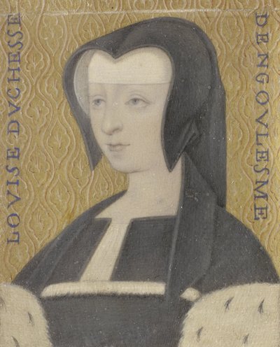 Louise av Savojen (1467-1531), hertiginna av Angoulême, mor till Frans I av Anonymous