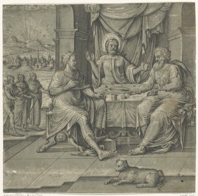 Måltid på Emmaus Meals of Christ (serietitel) av Anonymous