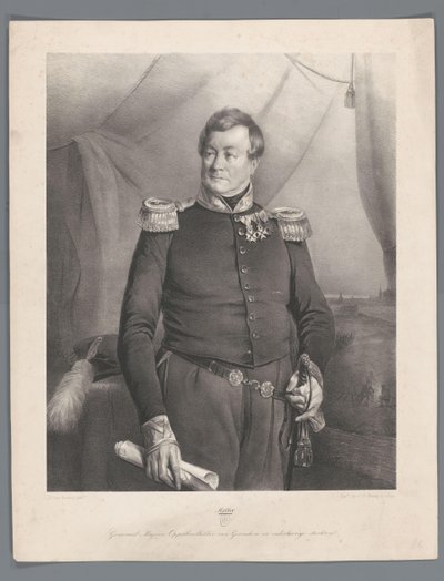 Muller. Generalmajor, överbefälhavare för Gorichem och underordnade styrkor av Anonymous