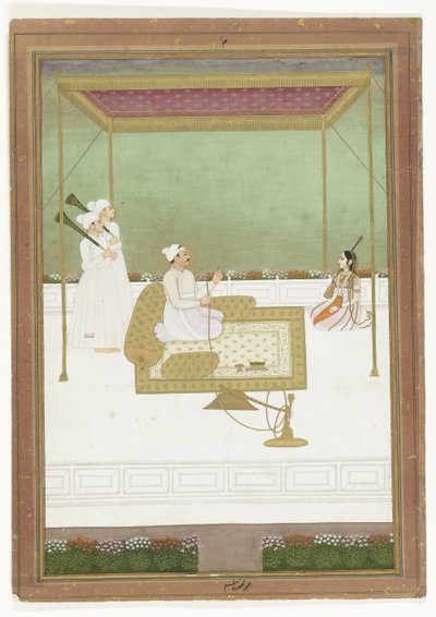 Nawab Mir Qasim Ali Khan från Bengalen av Anonymous
