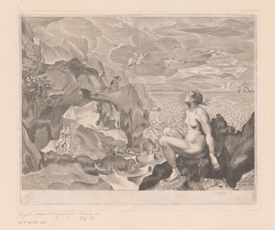 Perseus kommer för att befria Andromeda av Anonymous