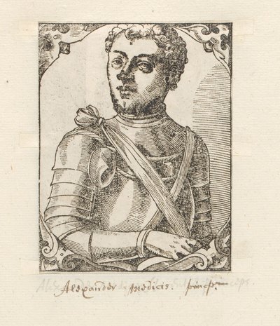 Porträtt av Alessandro de