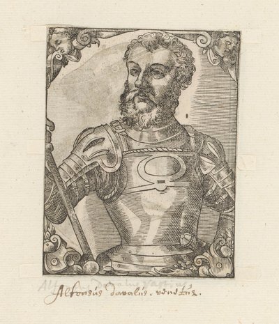 Porträtt av Alfonso d