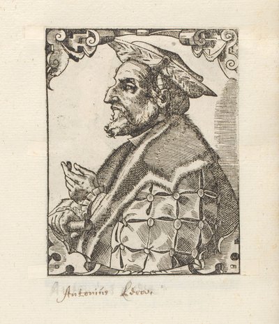 Porträtt av Antonio de Leyva av Anonymous
