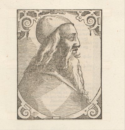 Porträtt av Aristoteles av Anonymous