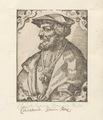 Porträtt av Christian I av Danmark av Anonymous