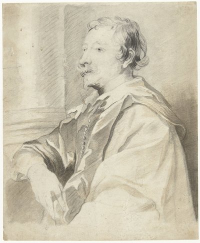 Porträtt av Cornelis Schut av Anonymous